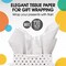 120 Sheets of Tissue Paper - 15" x 20" Packing Paper Sheets for Moving - 10lb Wrapping Paper - Newsprint Paper for Packing, Gift Wrapping, Moving Supplies & Protecting Items